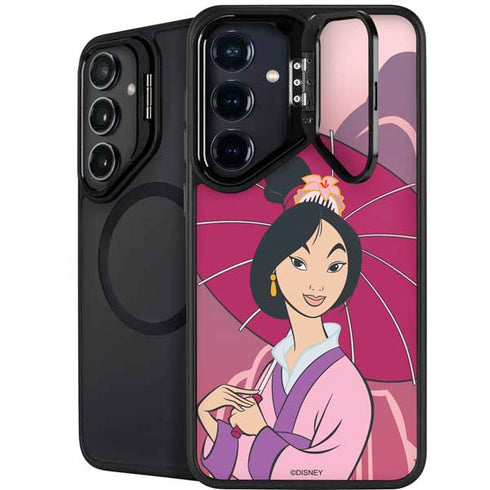 Disney Mulan with Umbrella Galaxy S26 Kickstand Case