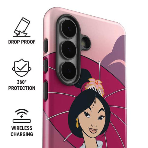 Disney Mulan with Umbrella Galaxy S26 Plus Impact Case