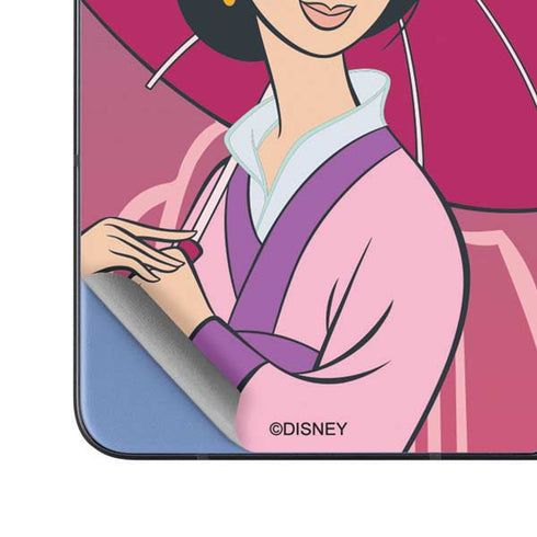 Disney Mulan with Umbrella Galaxy Z Fold5 5G Skin