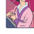 Disney Mulan with Umbrella Galaxy Z Fold6 Skin