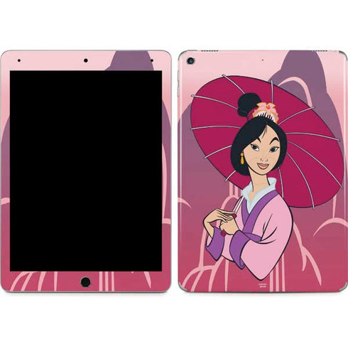 Disney Mulan with Umbrella iPad Skins