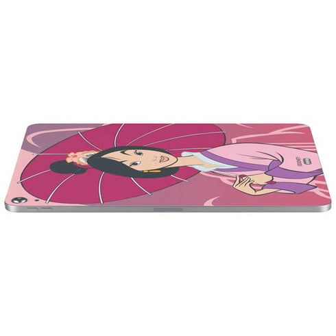 Disney Mulan with Umbrella Apple iPad Air Skin
