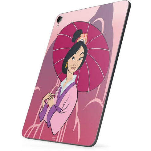 Disney Mulan with Umbrella Apple iPad Pro Skin