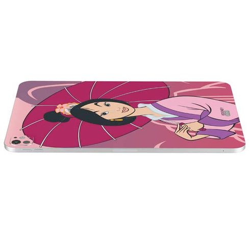 Disney Mulan with Umbrella iPad Pro 13in M4 (2024) Skin