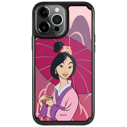 Disney Mulan with Umbrella iPhone Cases