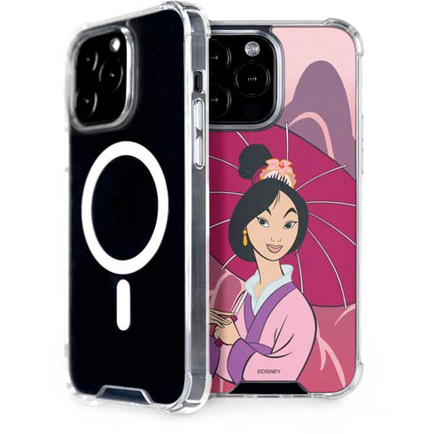 Disney Mulan with Umbrella iPhone Cases