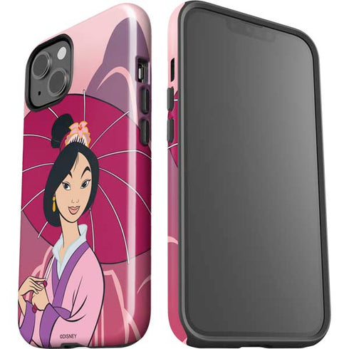 Disney Mulan with Umbrella iPhone 15 Impact Case