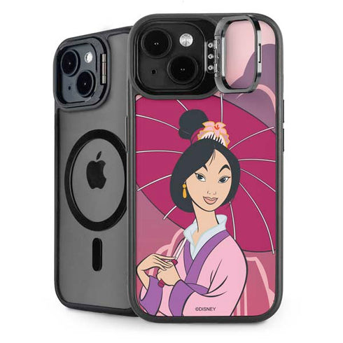 Disney Mulan with Umbrella iPhone 15 Kickstand Case