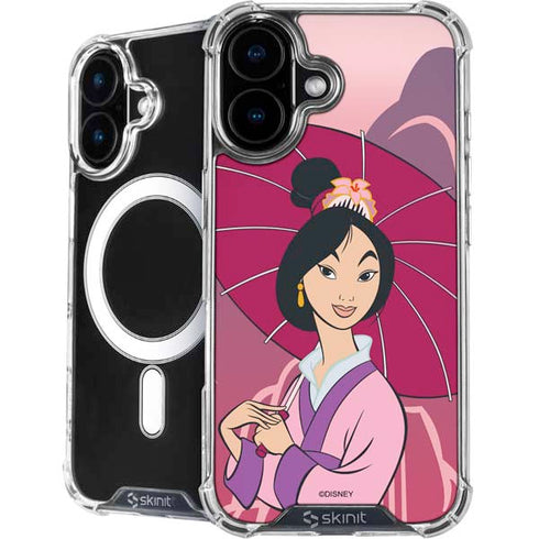 Disney Mulan with Umbrella iPhone 16 Plus MagSafe Case
