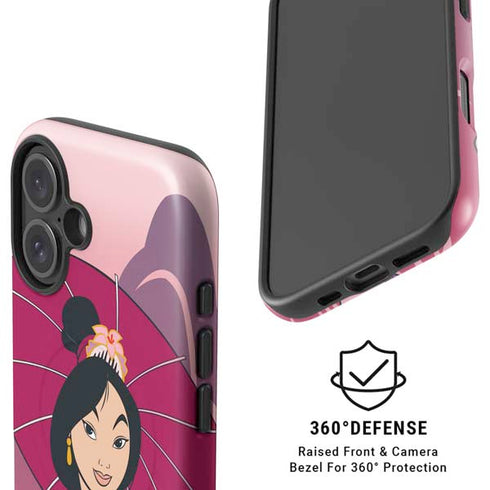 Disney Mulan with Umbrella iPhone 16 Plus Magsafe Impact Case