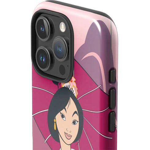 Disney Mulan with Umbrella iPhone 16 Pro Impact Case