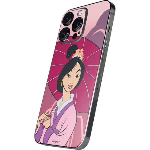 Disney Mulan with Umbrella iPhone 16 Pro Max Skin