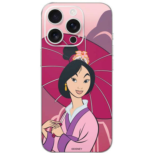 Disney Mulan with Umbrella iPhone 16 Pro Skin