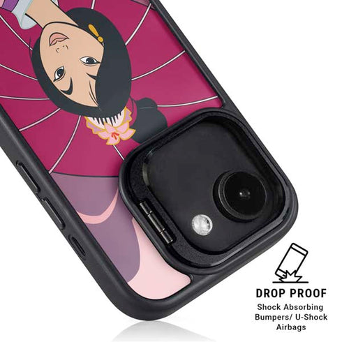 Disney Mulan with Umbrella iPhone 16e Kickstand Case