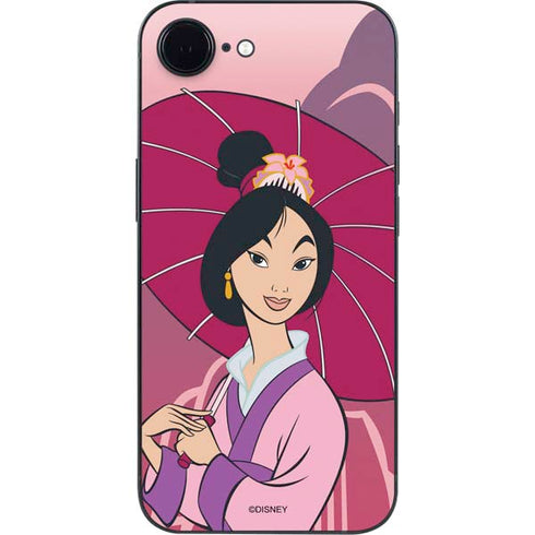 Disney Mulan with Umbrella iPhone 16e Skin