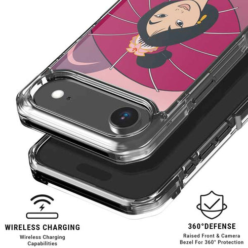 Disney Mulan with Umbrella iPhone 17 Air Clear Case