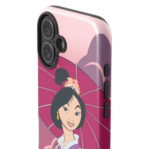 Disney Mulan with Umbrella iPhone 17 Impact Case