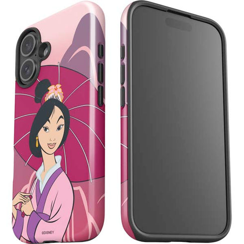 Disney Mulan with Umbrella iPhone 17 Impact Case