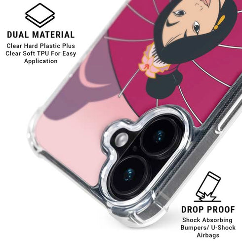 Disney Mulan with Umbrella iPhone 17 MagSafe Case