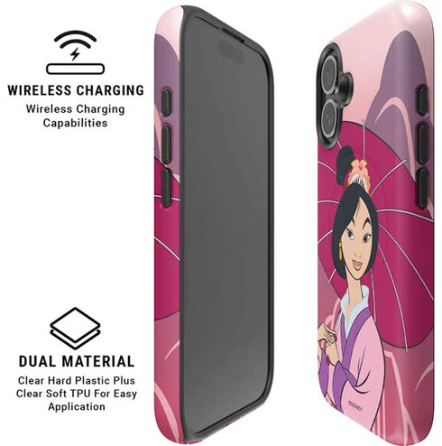 Disney Mulan with Umbrella iPhone 17 Magsafe Impact Case