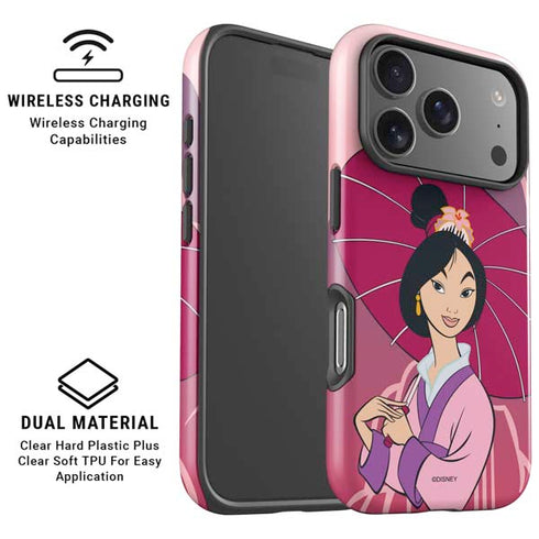 Disney Mulan with Umbrella iPhone 17 Pro Magsafe Impact Case