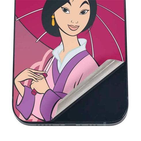 Disney Mulan with Umbrella iPhone 17 Pro Max Skin