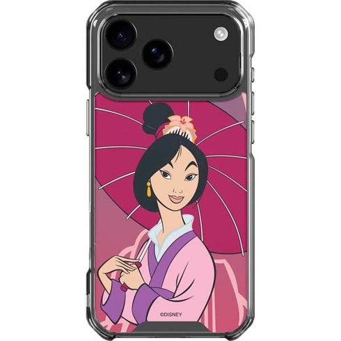 Disney Mulan with Umbrella iPhone 18 Pro Max Clear Case