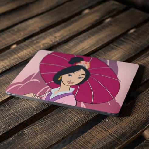 Disney Mulan with Umbrella Apple MacBook Air Skin