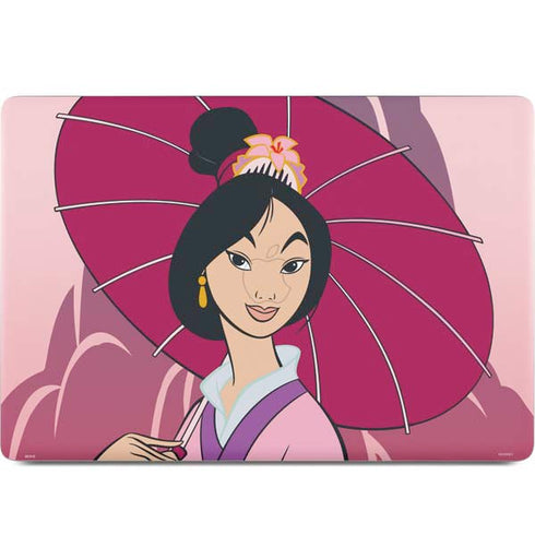 Disney Mulan with Umbrella MacBook Skins