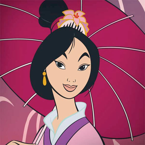 Disney Mulan with Umbrella MacBook Skins