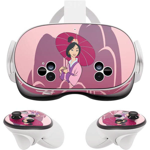 Disney Mulan with Umbrella Meta Quest 3S Skin