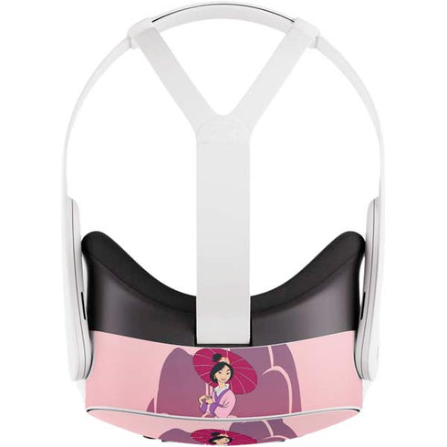 Disney Mulan with Umbrella Meta Quest 3S Skin