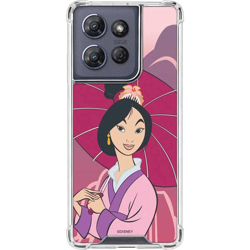 Disney Mulan with Umbrella Moto G Power 5G (2025) Clear Case