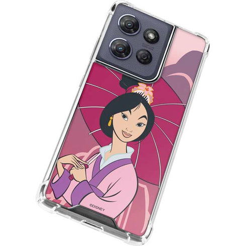 Disney Mulan with Umbrella Moto G Power 5G (2025) Clear Case