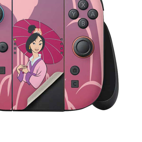 Disney Mulan with Umbrella Nintendo Switch 2 (2025) Joy-Con Controller Skin