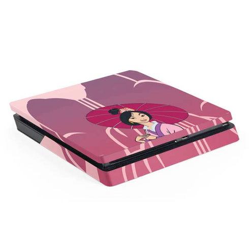 Disney Mulan with Umbrella PlayStation PS4 Skins