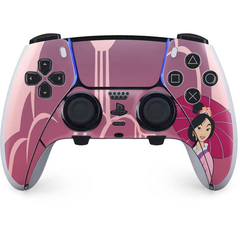 Disney Mulan with Umbrella PS5 DualSense Edge Pro Controller Skin