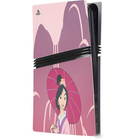 Disney Mulan with Umbrella PlayStation PS5 Skins