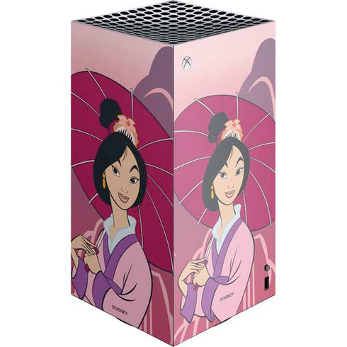 Disney Mulan with Umbrella XBox Series X Digital Edition Console Skin