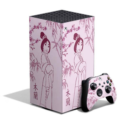 Disney Mulan Character Art XBox Series X Digital Edition Bundle Skin
