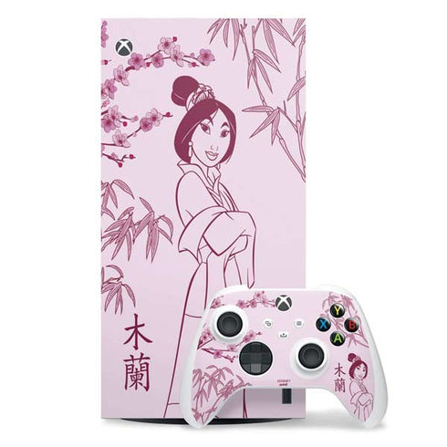 Disney Mulan Character Art Xbox Series X Skins