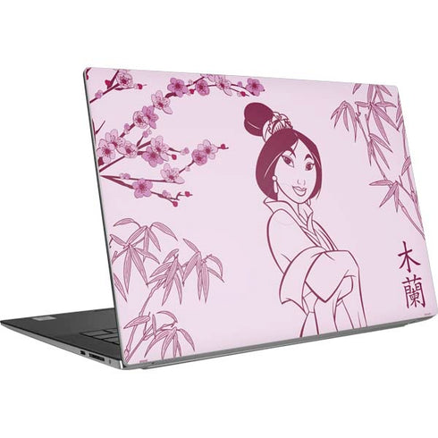 Disney Mulan Character Art Dell XPS Skin