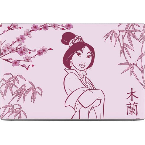Disney Mulan Character Art Dell XPS Skin