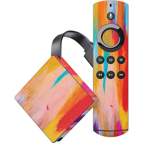 Multicolor Brush Stroke by Etta Vee Amazon Fire TV Skin