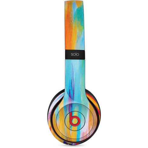 Multicolor Brush Stroke by Etta Vee Beats Solo 3 Wireless Skin