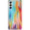 Multicolor Brush Stroke by Etta Vee Gabb Phone 4 Clear Case