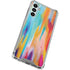 Multicolor Brush Stroke by Etta Vee Gabb Phone 4 Clear Case