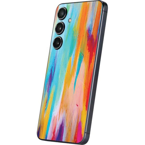 Multicolor Brush Stroke by Etta Vee Galaxy A16 5G Skin