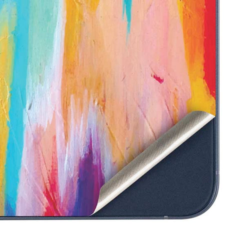 Multicolor Brush Stroke by Etta Vee Galaxy A35 5G Skin