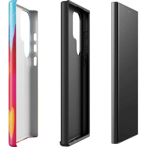 Multicolor Brush Stroke by Etta Vee Galaxy S23 Ultra Pro Case